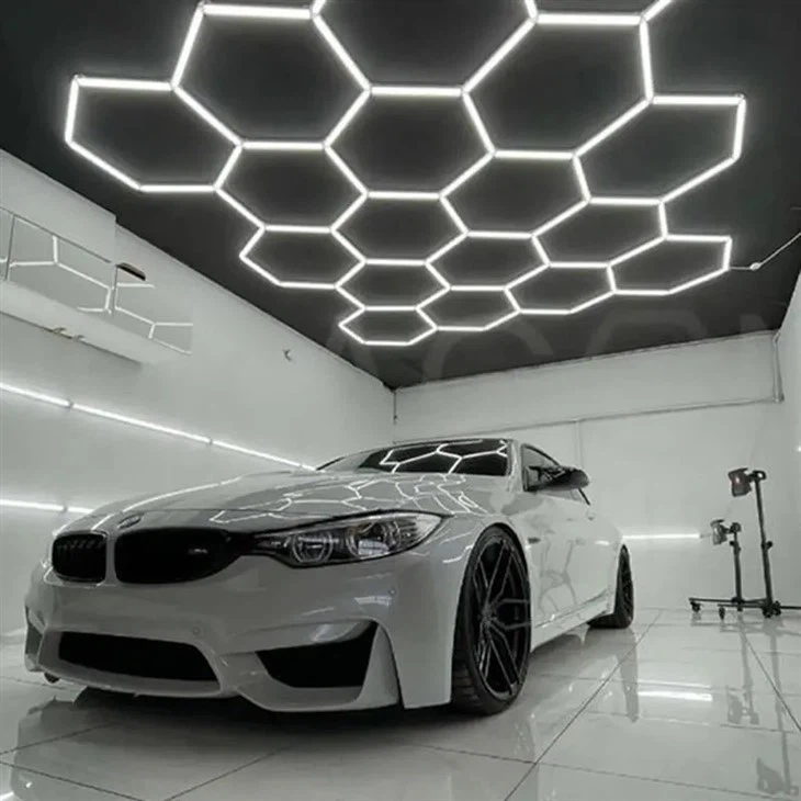 Hexagon Garage Led Lights